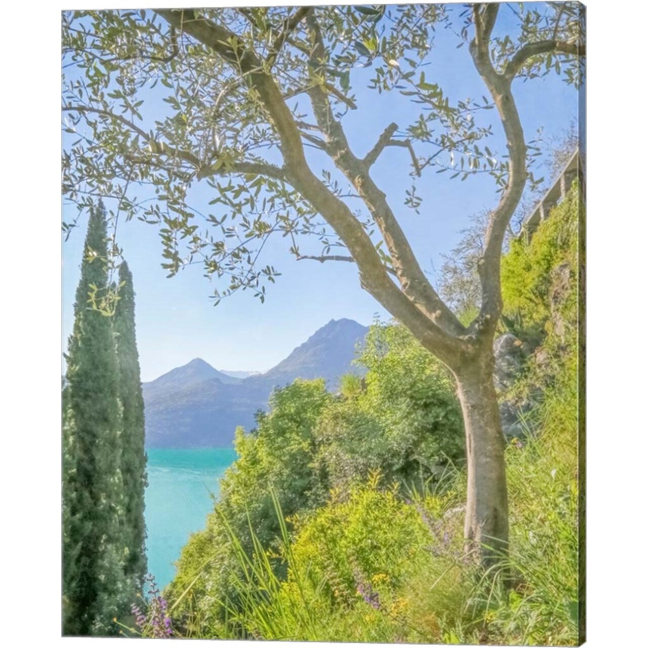 Lago di Como View No. 2 by Brooke T. Ryan 16" x 20" Canvas Wall Art